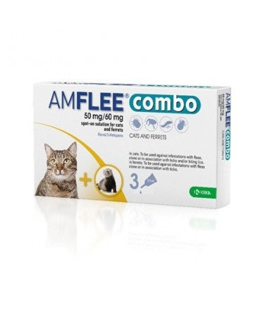 Amflee Combo 50mg/60mg Gatti E Furetti 3 Pipette