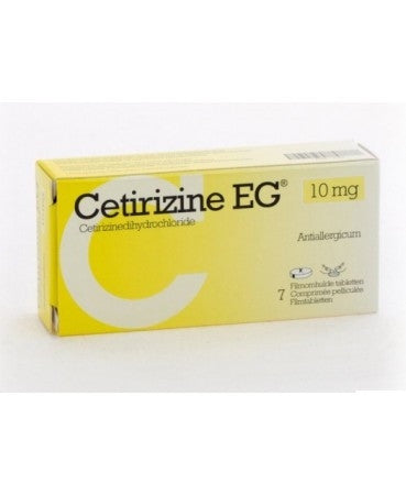 Cetirizina Eg 10mg 7 Compresse