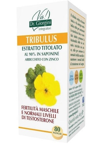 Dr Giorgini Tribulus Estratto Titolato 80 Pastiglie