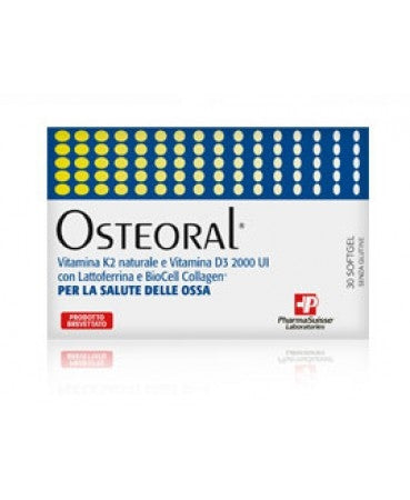 Pharmasuisse Laboratories Osteoral 30 Capsule Molli