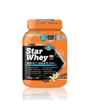 Namedsport Star Whey Perfect Isolate Gusto Vaniglia 750g