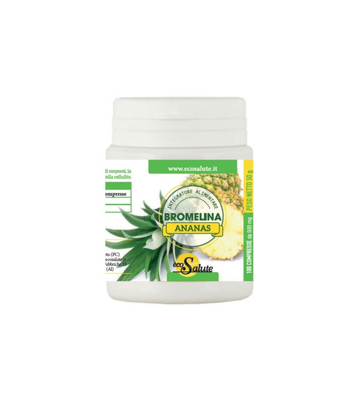 Ecosalute Bromelina Ananas 100 Compresse