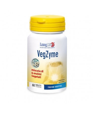 Longlife Vegzyme 60 Tavolette