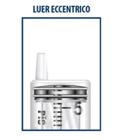 Pic Siringa sterile monouso 10 ml cono eccentrico G21x1 1/2"