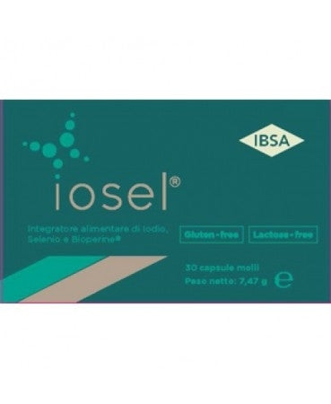 6 Confezioni Iosel Integratore per la Tiroide 30 Capsule6 Confezioni Ibsa Iose Integratore per la Tiroide 30 Capsule