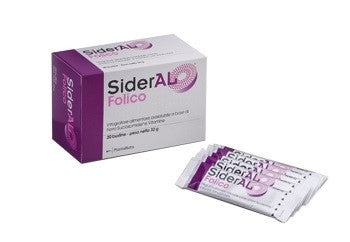 6 Pezzi Sideral Folico 20 Bustine integratore acido folico e vitamine