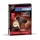 Pesoforma 12 Barrette Dark Cioccolato Fondente