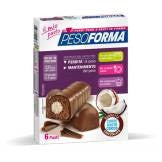 Pesoforma Barrette Cioccolato E Cocco 12 Pezzi