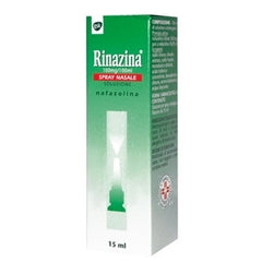 Rinazina*spray Nasale 15ml 0,1% 4 Pezzi