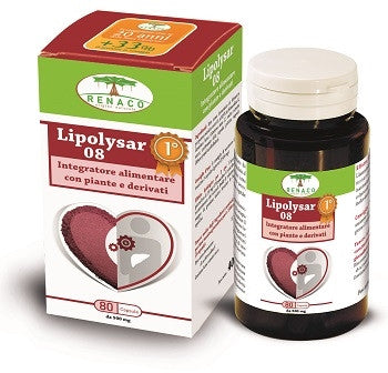 Lipolysar 08 Monascus 80 Capsule 4 Pezzi
