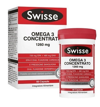 Swisse Omega 3 Concentrato 60 Capsule 4 Pezzi