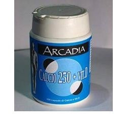 Calcio 250+vitamina D 100 Capsule 6 Pezzi