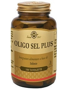 Solgar Oligo Selenio Plus 100 Tavolette 6 Pezzi