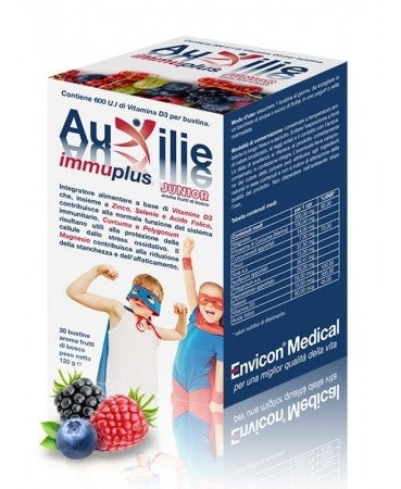 Auxilie Immuplus Junior 30 Bustine 6 Pezzi