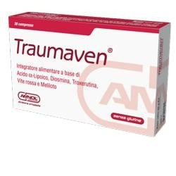 6 Pezzi Traumaven 30 Compresse integratore per il microcircolo