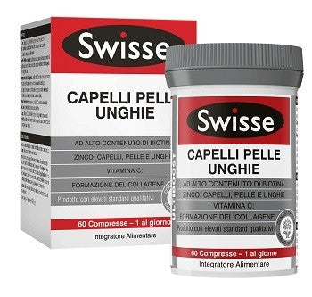 Swisse Capelli Pelle Unghie 60 Compresse 6 Pezzi