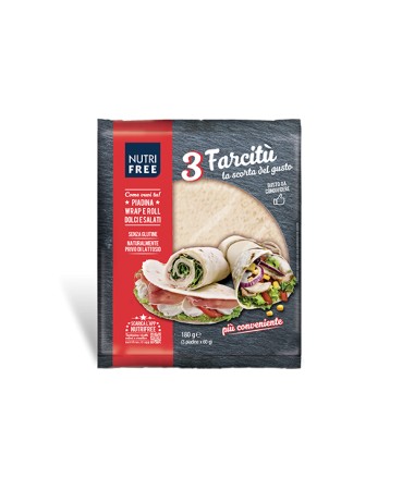 Nutrifree Farcitù Piadina 3x60g
