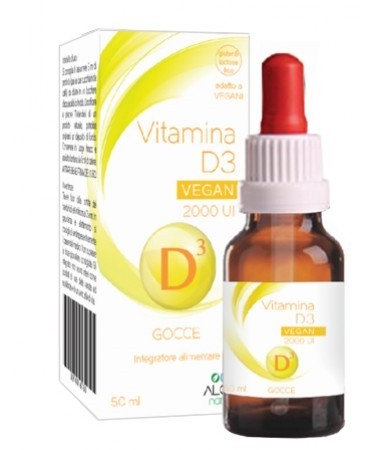 Algem Natura Vitamina D3 Gocce 2000 Ui