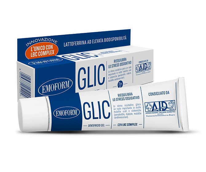 Emoform Glic Dentifricio Tubetto 75ml