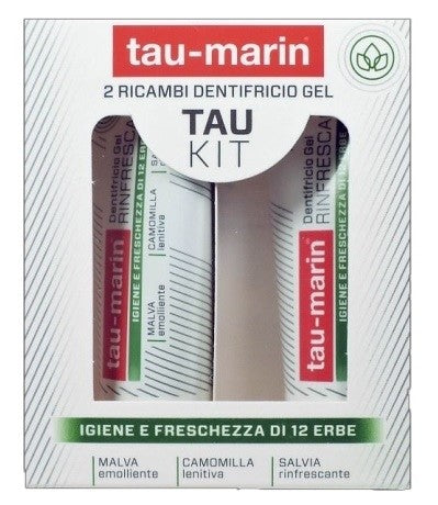 Tau Marin Dentifricio Rinfrescante 2x20ml