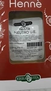 Erba Vita Hennè Rosso Naturale 100g