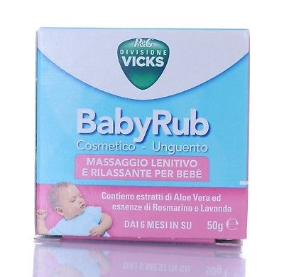 Vicks babyrub 50 grammi