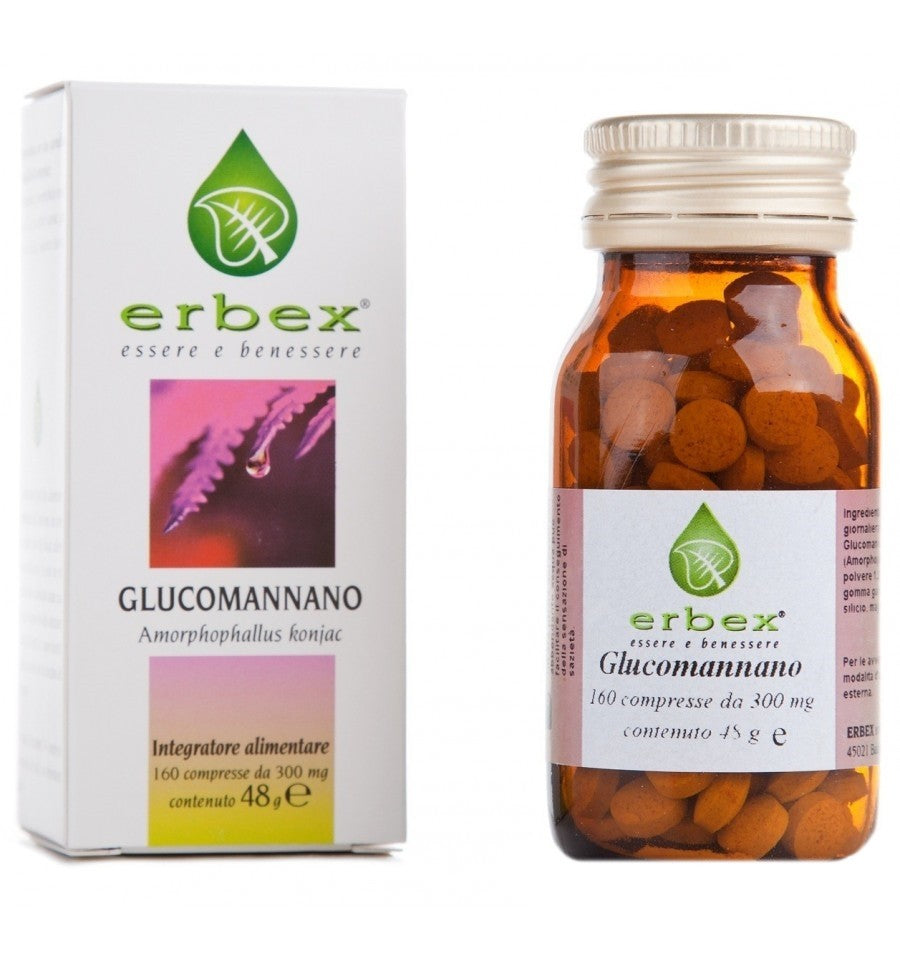 Erbex Glucomannano 160 Compresse