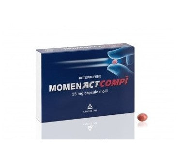 Momentactcompi 10 capsule 25 mg farmaco per il dolore
