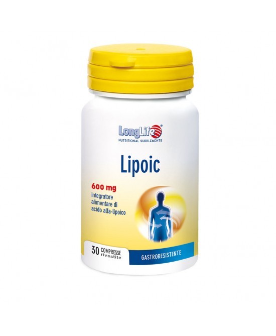 LONGLIFE LIPOIC 30 COMPRESSE