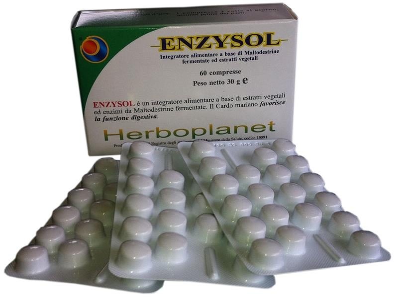 Enzysol 60 compresse integratore per la digestione