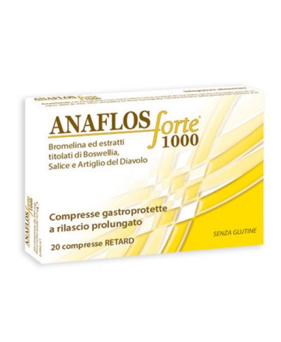 VKF Anaflos forte 20 compresse integratore per il dolore al ginocchio