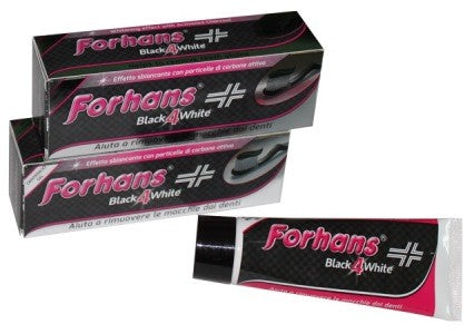 Forhans black4white dentifricio