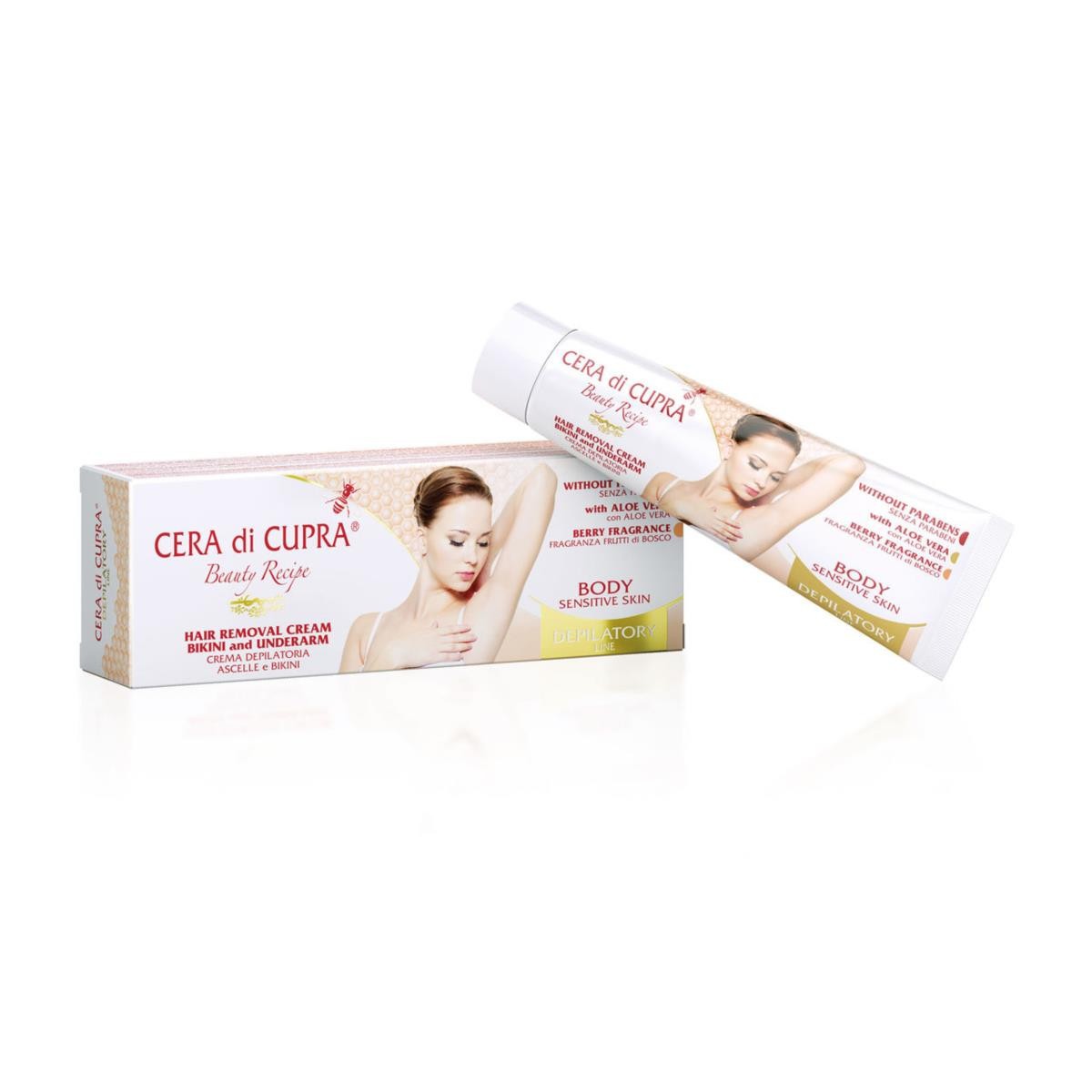 Cera di cupra crema depilatoria ascelle bikini