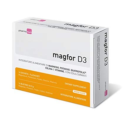 Pharma Mum Magfor d3 14 bustine 70 g integratore alimentare