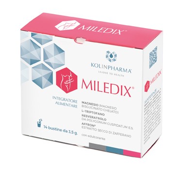 Miledix 14 bustine integratore alimentare per il ciclo mestruale