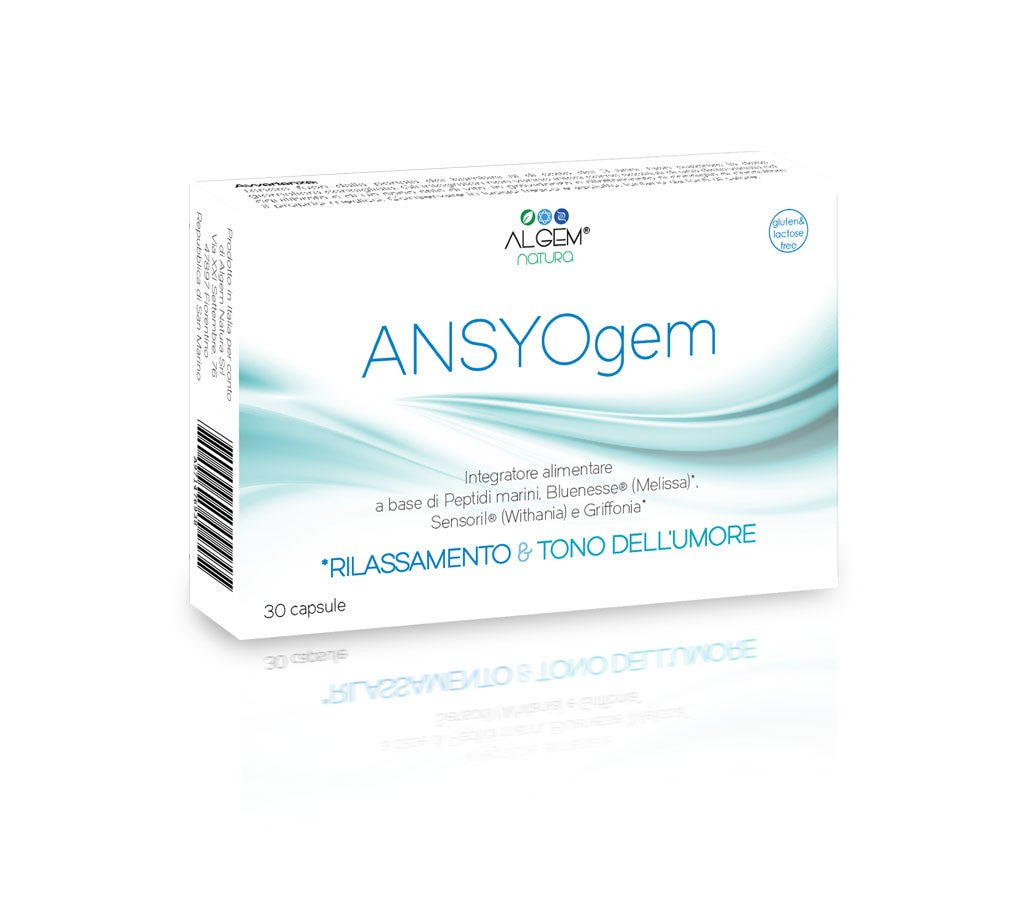 Algem Natura Ansyogem 30 capsule integratore alimentare