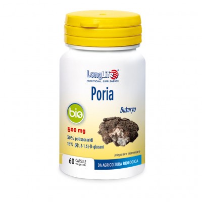 Longlife poria bio 60 capsule integratore alimentare