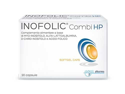 Loli pharma Inofolic combi hp integratore alimentare 20 capsule