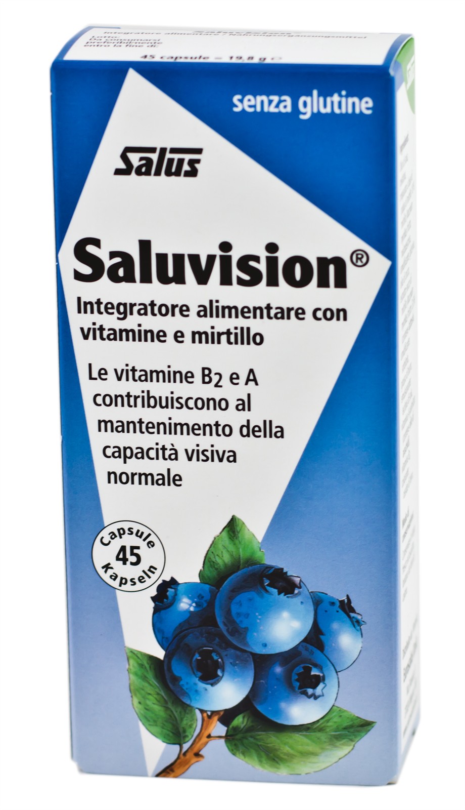 Mirtillo saluvision 45 capsule integratore alimentare