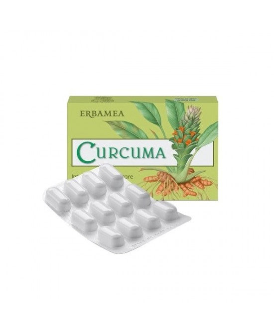 Erbamea Curcuma integratore alimentare 24 capsule vegetali