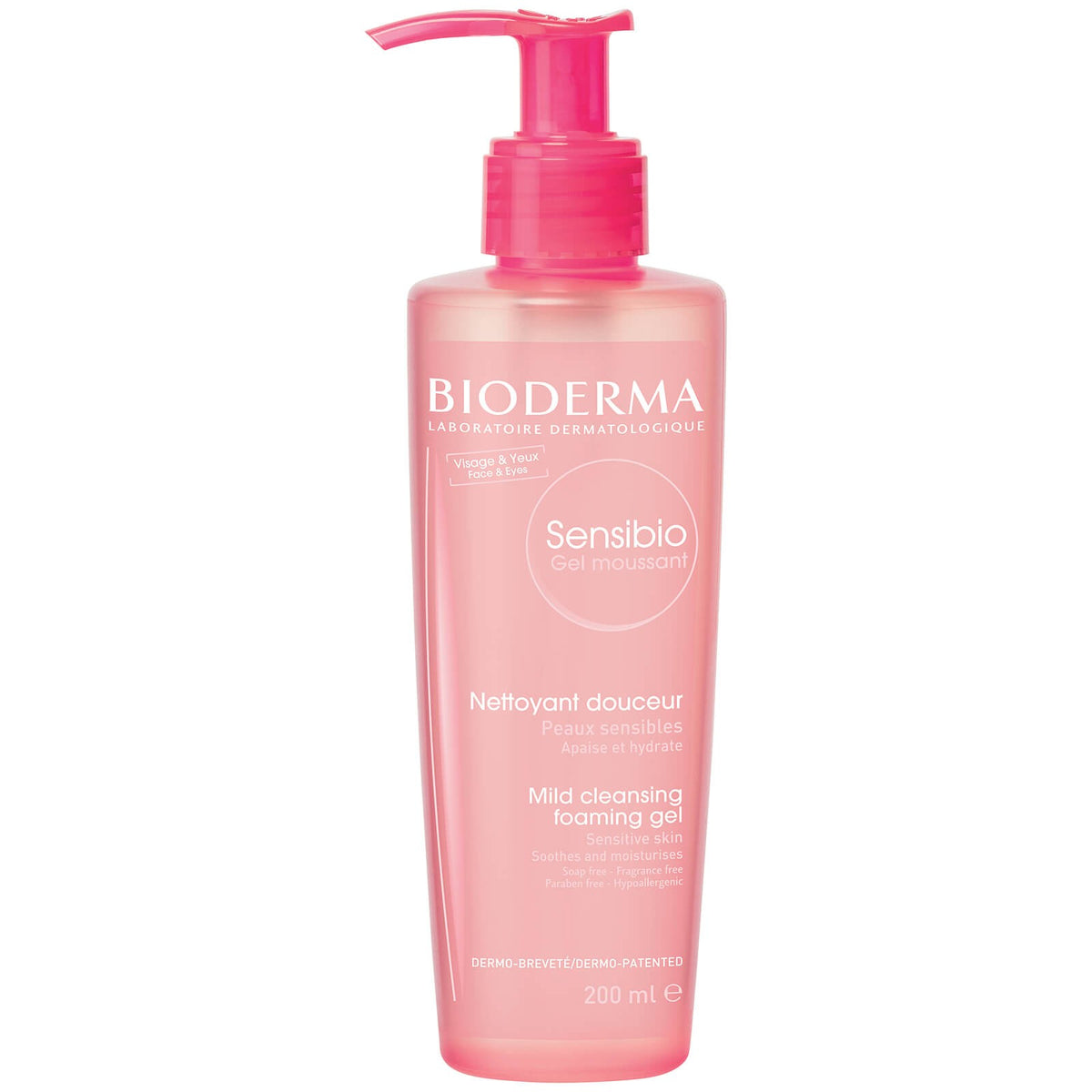 Bioderma Sensibio gel moussant detergente per pelle sensibile 500 ml