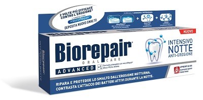 Biorepair Intensivo Notte Anti-Erosione  dentifricio 75 ml