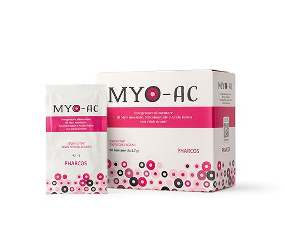 Myo-ac pharcos 20 bustine integratore per l'acne
