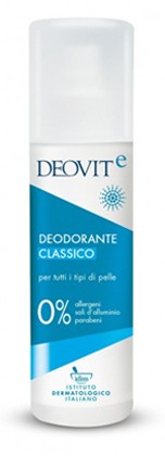 Deovit deo classico deodorante vapo per tutti i tipi di pelle 100 ml