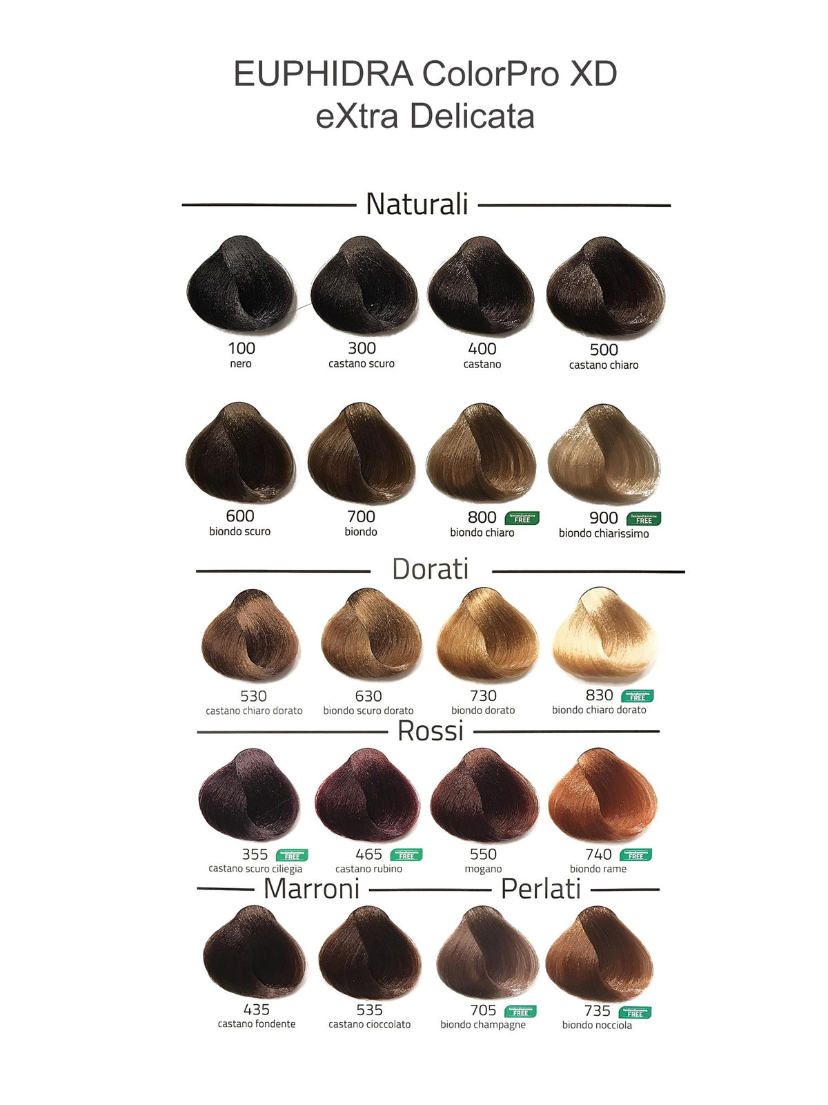 Euphidra colorpro xd tintura per capelli formula extra delicata