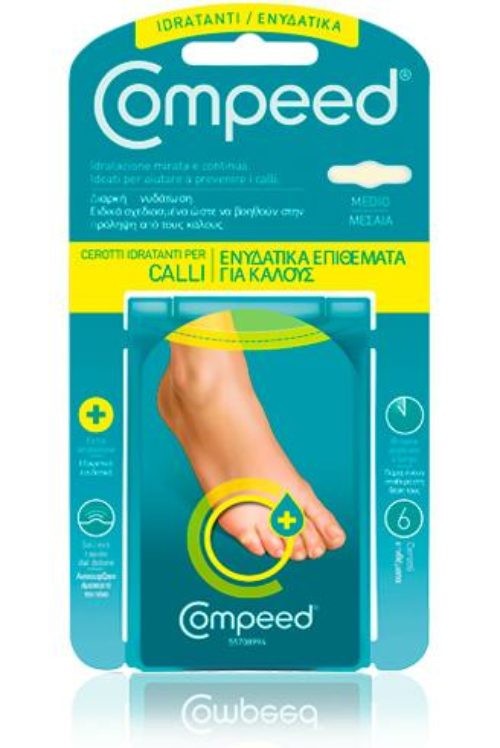 Compeed cerotti per calli idratanti con siero ed idrocolloide  6 pezzi