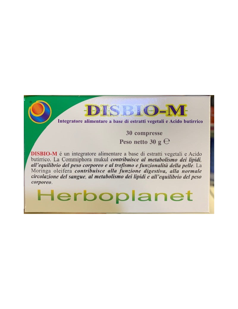 Herboplante Disbio m 30 compresse integratore alimentare