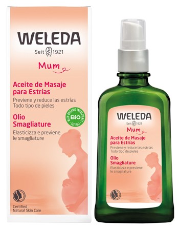 Wleleda Mum olio smagliature per la donna in gravndanza 100 ml