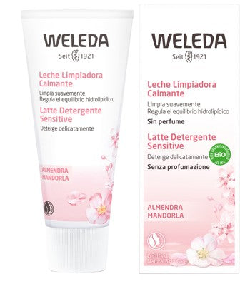 Weleda Latte detergente sensitive mandorla pelle sensibile 75 ml