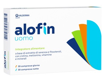 Valderma Alofin uomo integratore 60 compresse